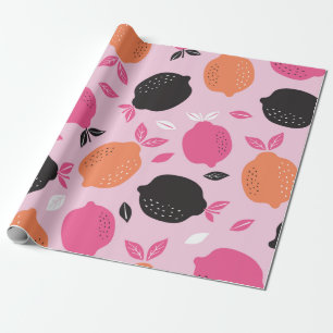 Citrus seamless pattern textile. illustration back wrapping paper
