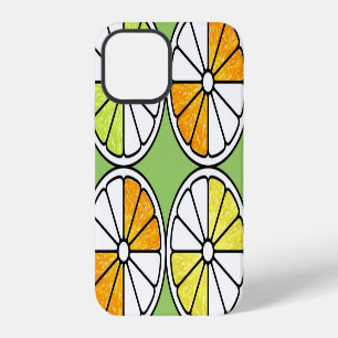 Citrus Slice Fruit, Summer Seamless. iPhone 12 Case