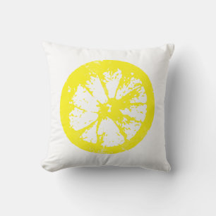 Citrus Slice Lemon Pillow