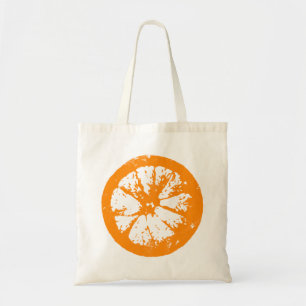 Citrus Slice Orange Tote Bag