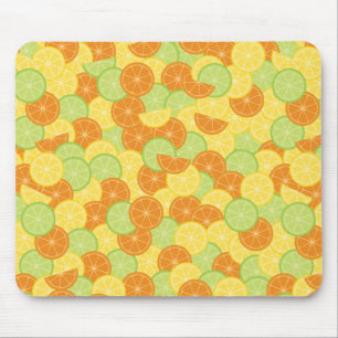 Citrus Slices Mouse Pad