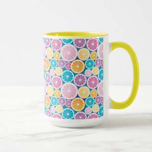 Citrus Slices Pattern Mug
