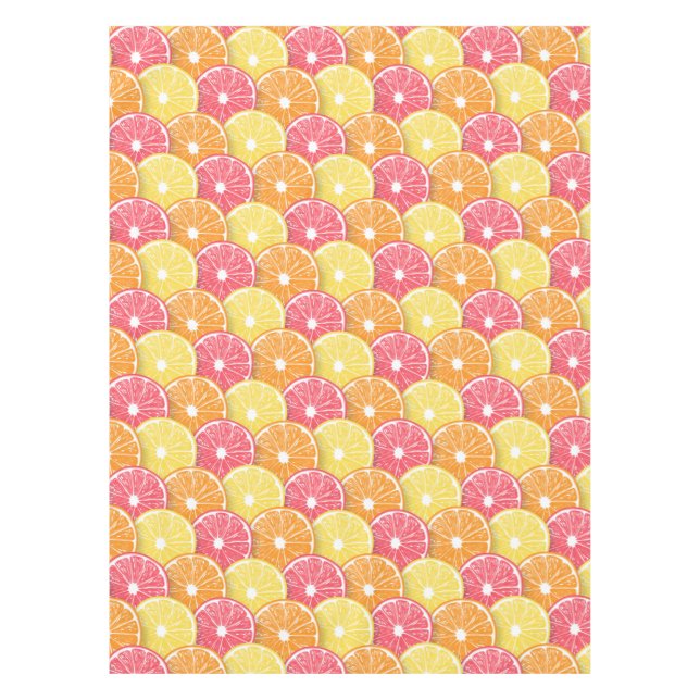 Citrus slices tablecloth (Front)