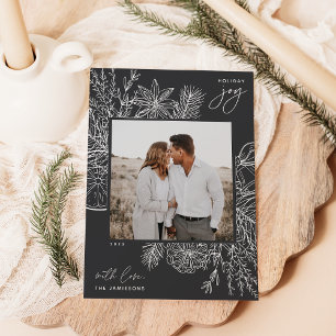 Citrus & Spice   Holiday Joy Photo Card