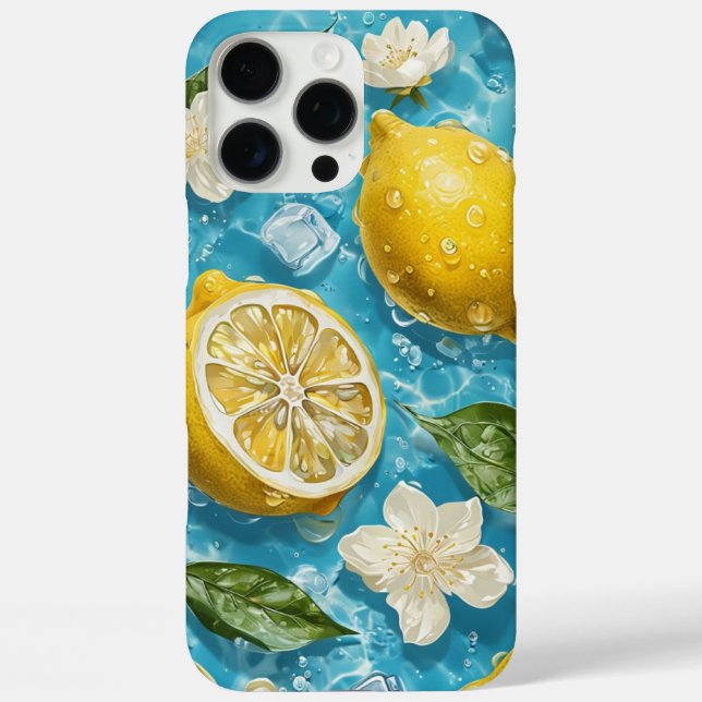 Citrus Splash Lemon Case-Mate iPhone Case (Back)