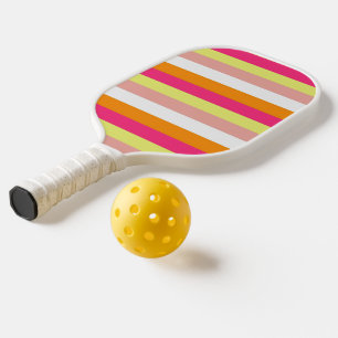 Citrus Stripe Pickleball Paddle