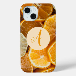 Citrus Summer Oranges & Lemons iPhone 15 Case