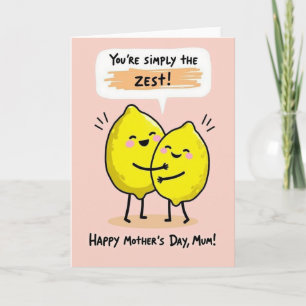 Citrus Sweet Mothers Day Card