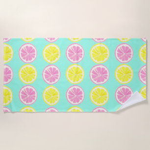 Citrus Symphony Beach Towel
