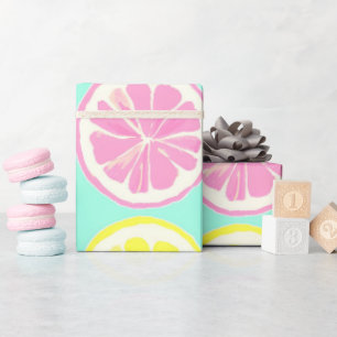 Citrus Symphony Wrapping Paper