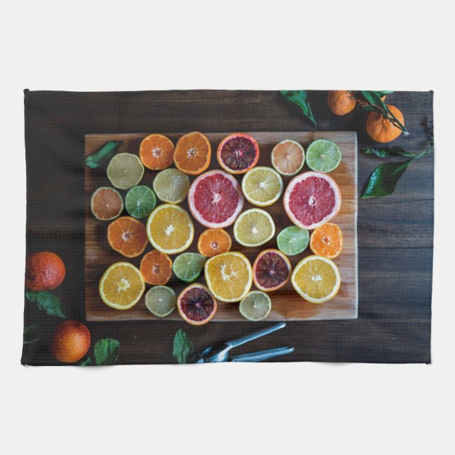 citrus tea towel (Horizontal)