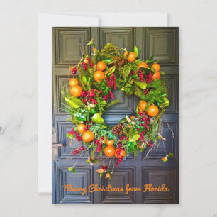 Citrus Themed Holiday Wreath Bok Gardens Florida