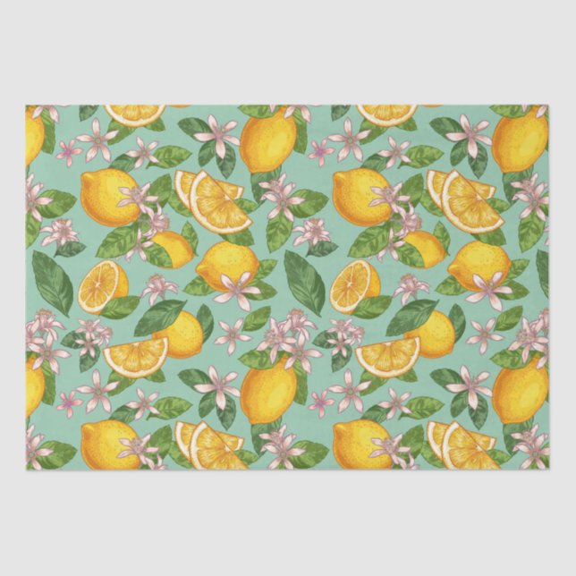 Citrus  tissue paper (Front)