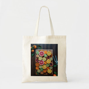 citrus tote bag