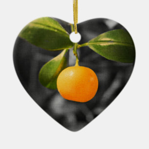 Citrus Tree Ceramic Ornament