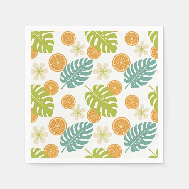 Citrus Tropical Napkin (Front)