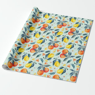 Citrus Wrapping Paper