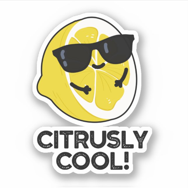 Citrusly Cool Funny Citrus Pun  (Front)