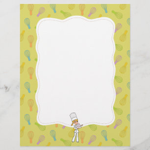 Citrust Cute Chef Art Kitchen Stationery