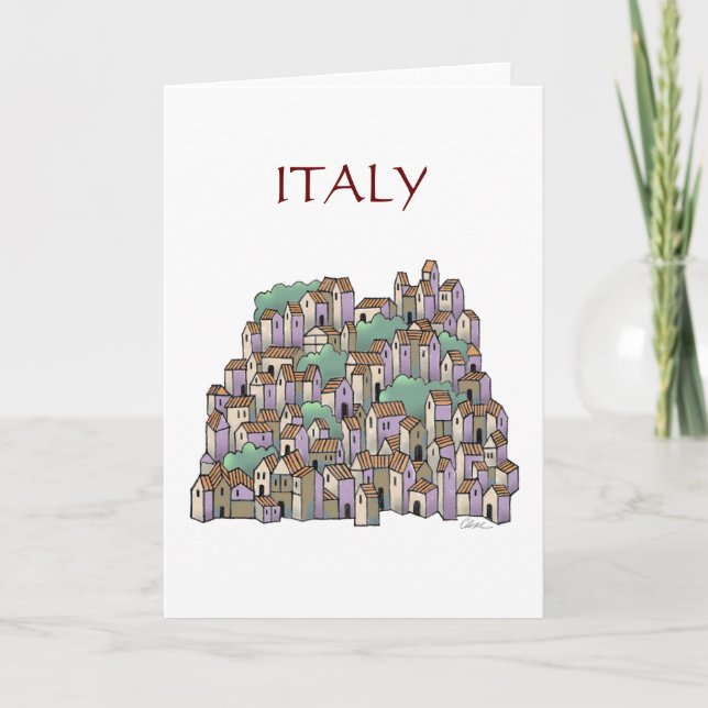 Citta Vecchia Greeting Card (Front)