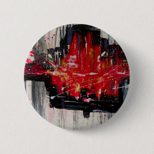 city 6 cm round badge