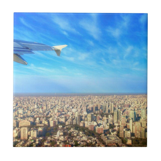 City airport Jorge Newbery AEP Ceramic Tile (Front)