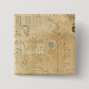 City And County Of New York North Of 50th St 15 Cm Square Badge