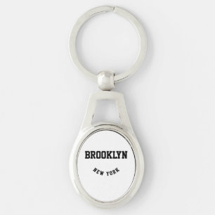 City and State Custom Location   Keychain