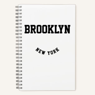 City and State Custom Location  Notebook