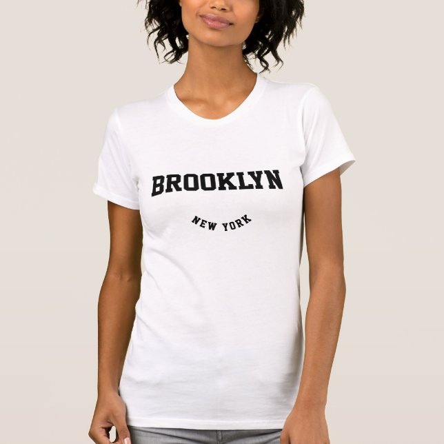 City and State Custom Location  T-Shirt (Front)