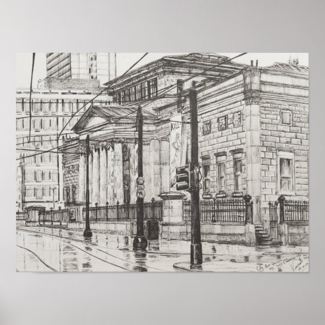 City Art Gallery Manchester. 2007 Poster (Front)