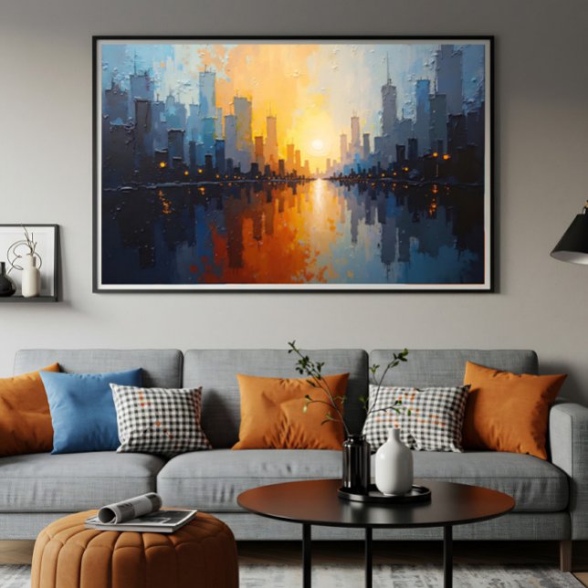City at Sunset Poster (Creator Uploaded)