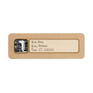 City - Baltimore, MD - Having a cold one Return Address Label