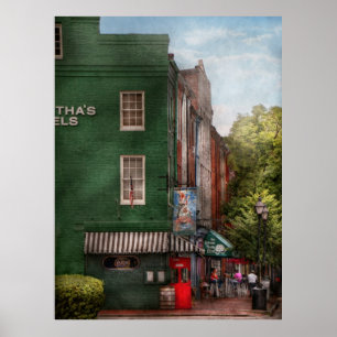 City - Bertha's and the Greene Turlte Poster