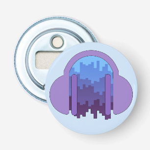 City blast: tribute to music bottle opener