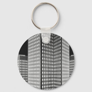 City Blocks Keychain