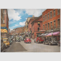 City - Brattleboro VT - No parking on Main St 1941