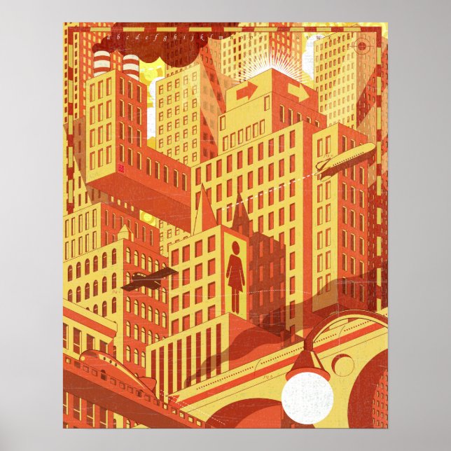 City Bridge Poster (Front)