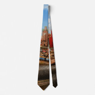 City - Buffalo NY - Creeks and Elevators 1900 Tie