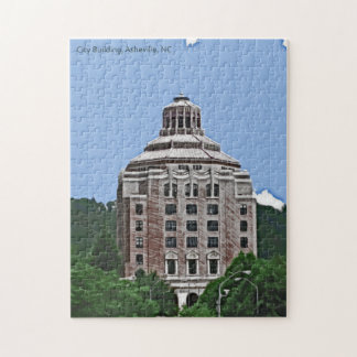 City Building, Asheville, NC Jigsaw Puzzle