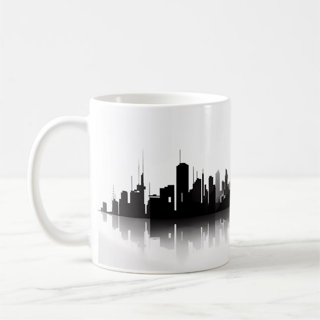 City Building  Coffee Mug (Left)