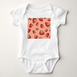 City Building: Colourful Urban Pattern Baby Bodysuit