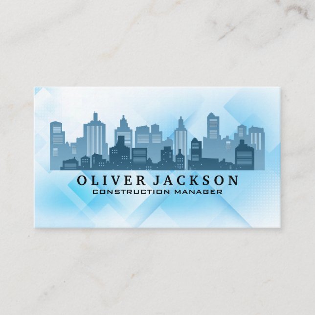 City Buildings | Downtown Properties Business Card (Front)