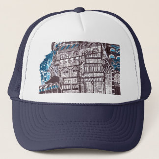 City cafe trucker hat