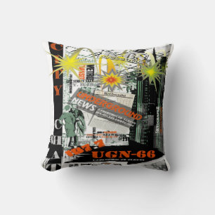 City Chat American MoJo Pillow