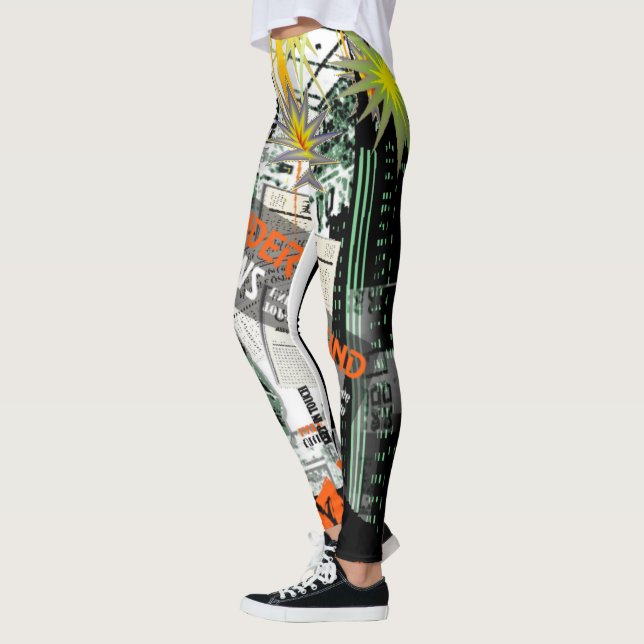 City Chat Leggings (Left)