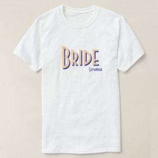 City Chic Pale Orange Bride T-Shirt