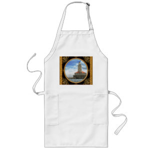 City - Chicago IL - Chicago harbour lighthouse Long Apron