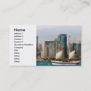 City - Chicago Il - Cruising in Chicago Business Card