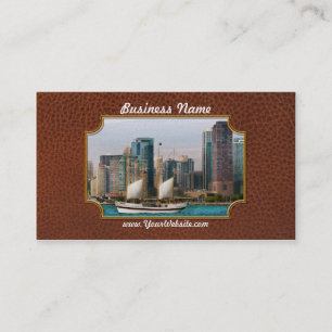 City - Chicago Il - Cruising in Chicago Business Card